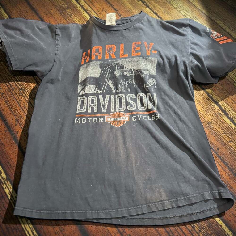 Harley-Davidson Twin Cities Minneapolis St Paul MN T-Shirt XL Black Dealer Tee